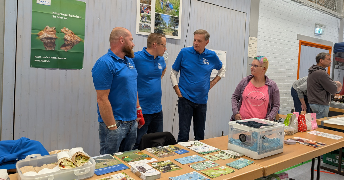 Beim ersten Nachhaltigkeitstag in Großrinderfeld