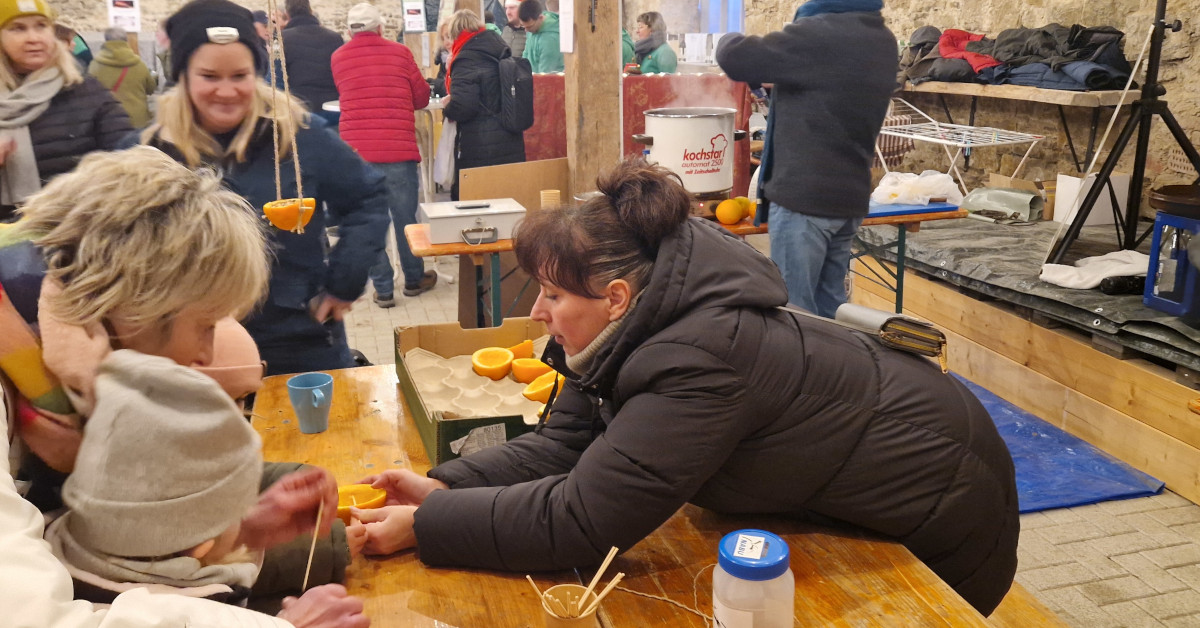 NABU Großrinderfeld auf dem Gerchsheimer Weihnachtsmarkt
